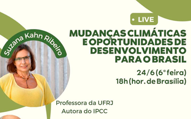 23 06 PET noticia Professora da UFRJ Suzana Kahn Ribeiro dará palestra